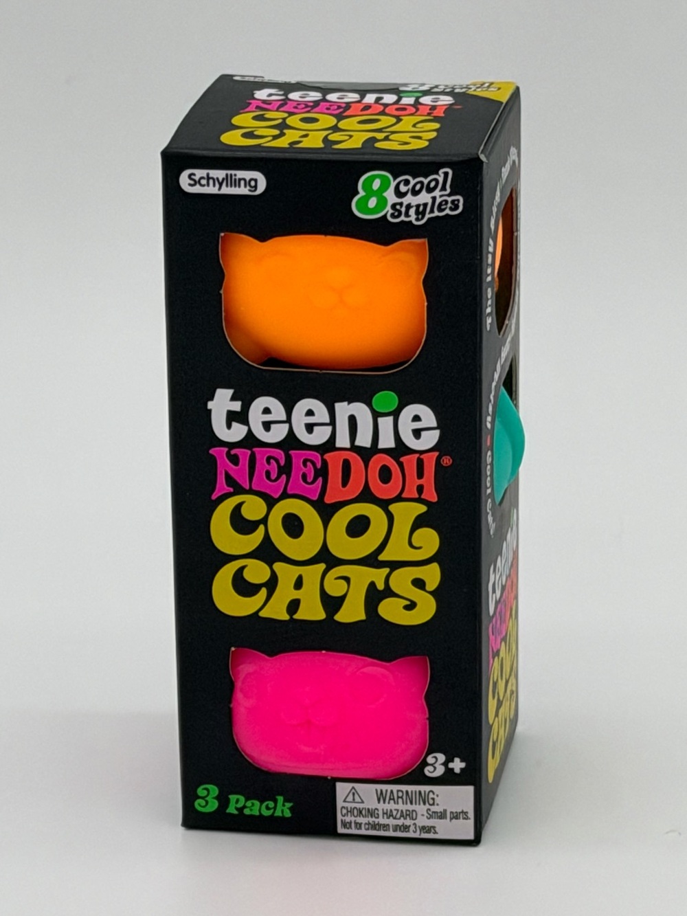 teenie NeeDoh Cool Cats 3 pack